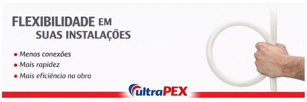 UltraPEX: flexibilidade em suas instalações